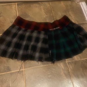 Dolls Kill Daria plaid skirt 2x